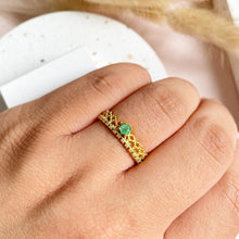 Load image into Gallery viewer, Emerald Ring