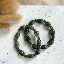 Load image into Gallery viewer, Green Rutilated Quartz Bracelet