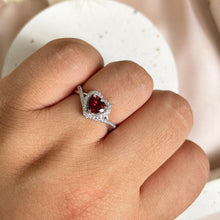 Load image into Gallery viewer, Garnet Ring