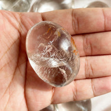 Load image into Gallery viewer, Clear Quartz Palm Stone