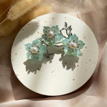 Load image into Gallery viewer, Dyed Mother Of Pearl with Pearl Brooch