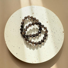 Load image into Gallery viewer, Faceted Smoky Quartz Bracelet
