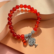 Load image into Gallery viewer, Tree Of Life Carnelian Bracelet
