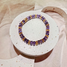 Load image into Gallery viewer, Citrine with Amethyst Bracelet
