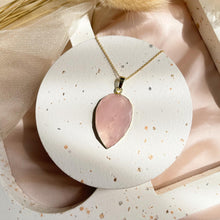 Load image into Gallery viewer, Rose Quartz Necklace
