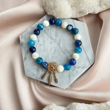 Load image into Gallery viewer, Mother of Pearl with Agate Bracelet
