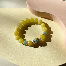 Load image into Gallery viewer, Lemon Jade with Amazonite Bracelet
