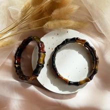 Load image into Gallery viewer, Tri Colour Tiger Eye Bracelet
