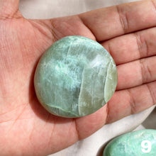 Load image into Gallery viewer, Green Moonstone Palm Stone
