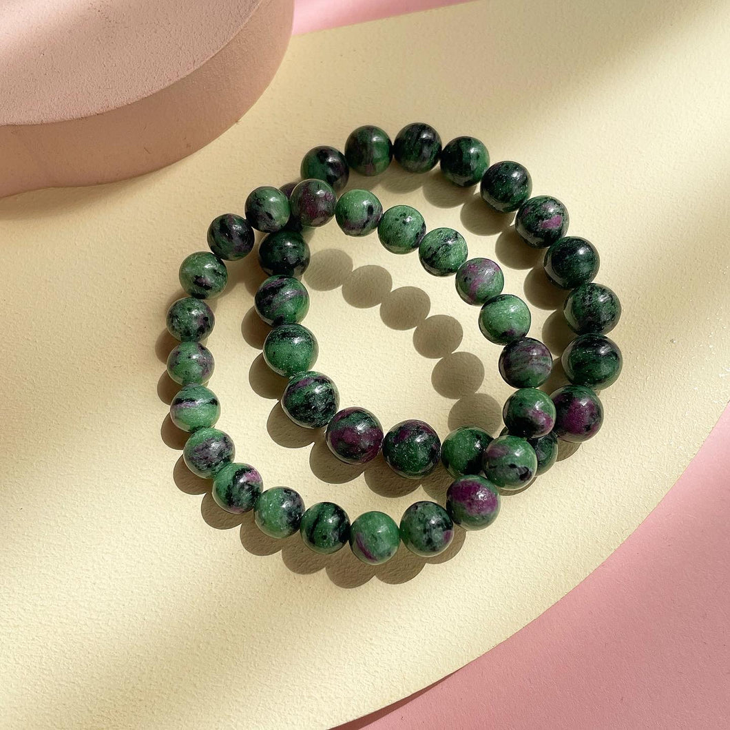 Ruby Zoisite Bracelet