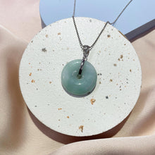 Load image into Gallery viewer, Jade Peace Buckle Pendant

