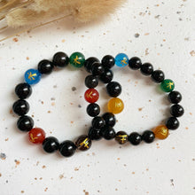 Load image into Gallery viewer, 5 Element with Obsidian Bracelet

