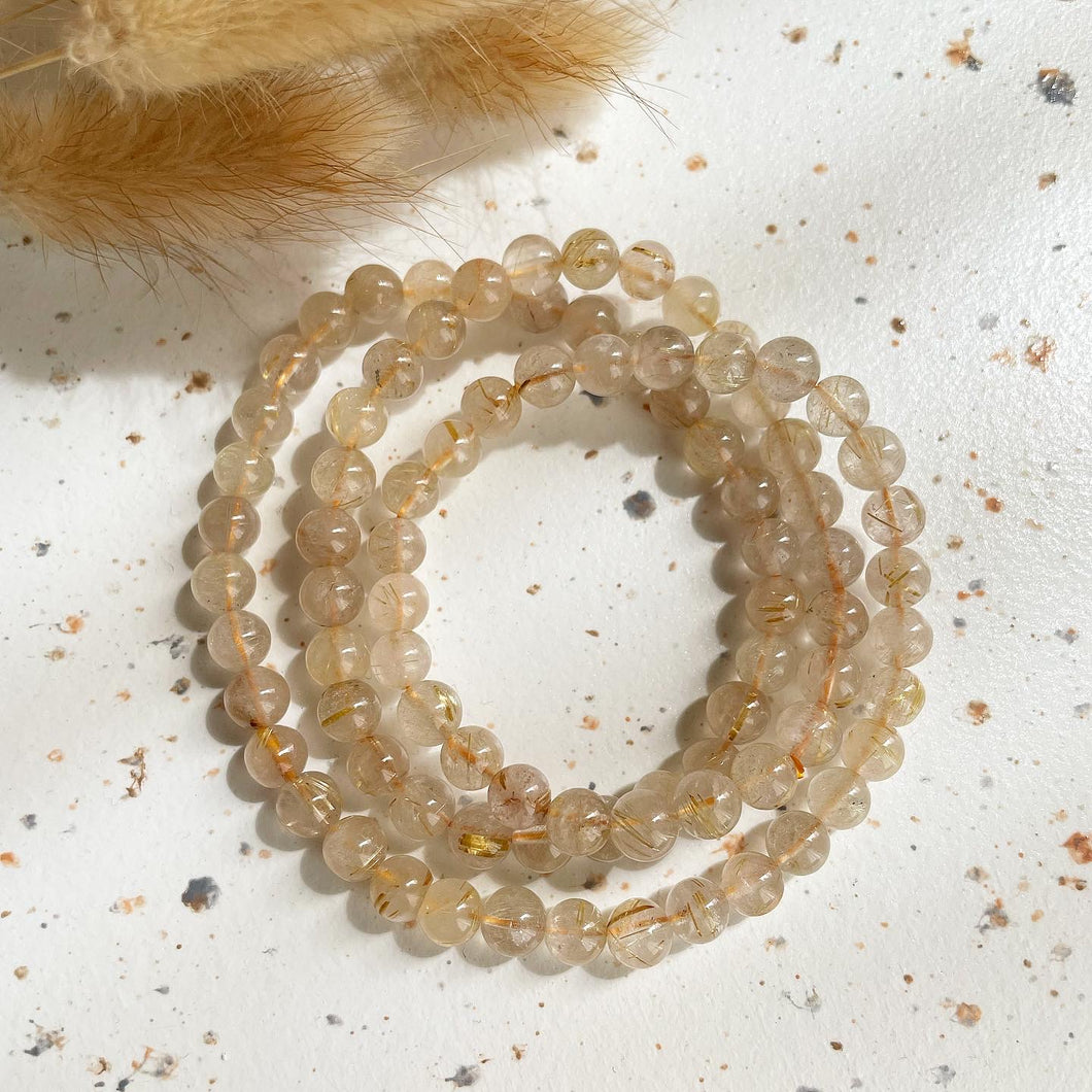 Rutilated Quartz 3 Ways