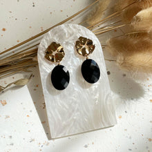 Load image into Gallery viewer, Black Onyx Earring
