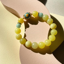 Load image into Gallery viewer, Lemon Jade with Amazonite Bracelet
