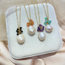 Load image into Gallery viewer, Juliet Fresh Water Pearls Necklace
